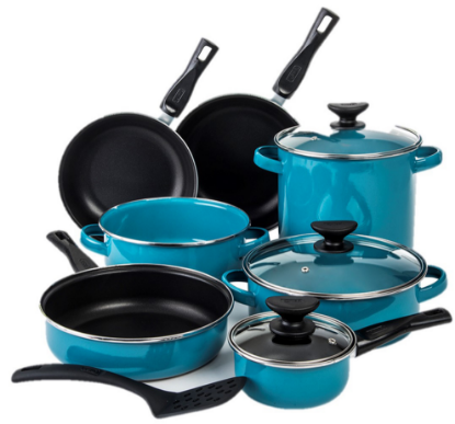 Imagen de Bateria de cocina Cinsa Pontevedra Azul