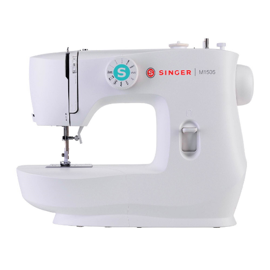 Imagen de Maquina De Coser Singer M1505 Blanco y Azul