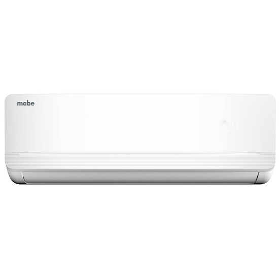 Imagen de Minisplit  Mabe MMT24HDBWCAAXME8 / MMT24HDBWCAAXMI8 2 TON 220V C/CALEF Blanco V/E.