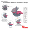 Imagen de Carriola Dbebe c/portabebe Travel System Aventura Rosa