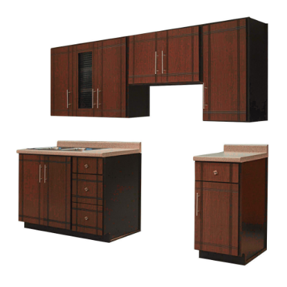 Imagen de Cocina Boston 2.40 mts nogal