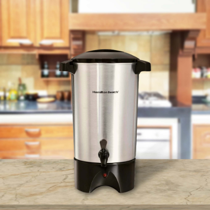 Imagen de Cafetera Hamilton Beach 45 Tazas 40515R/40515G/ 40515RZ Plata