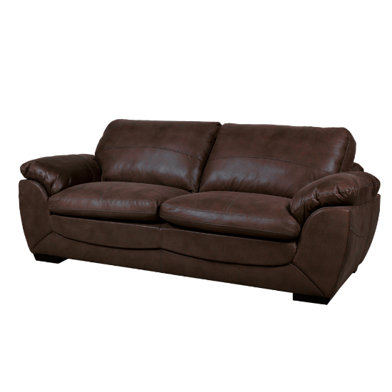 Imagen de Sofa Boal Indiana gamuza chocolate