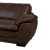 Imagen de Sofa Boal Indiana gamuza chocolate