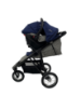 Imagen de Carriola C/portabebe Prinsel Fox Light TS Air 5124E Gris C/Azul V/E.