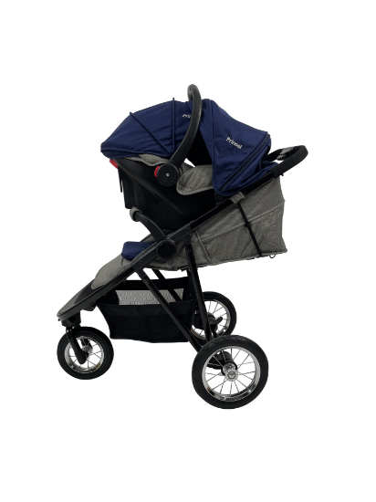 Imagen de Carriola C/portabebe Prinsel Fox Light TS Air 5124E Gris C/Azul V/E.