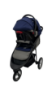 Imagen de Carriola C/portabebe Prinsel Fox Light TS Air 5124E Gris C/Azul V/E.